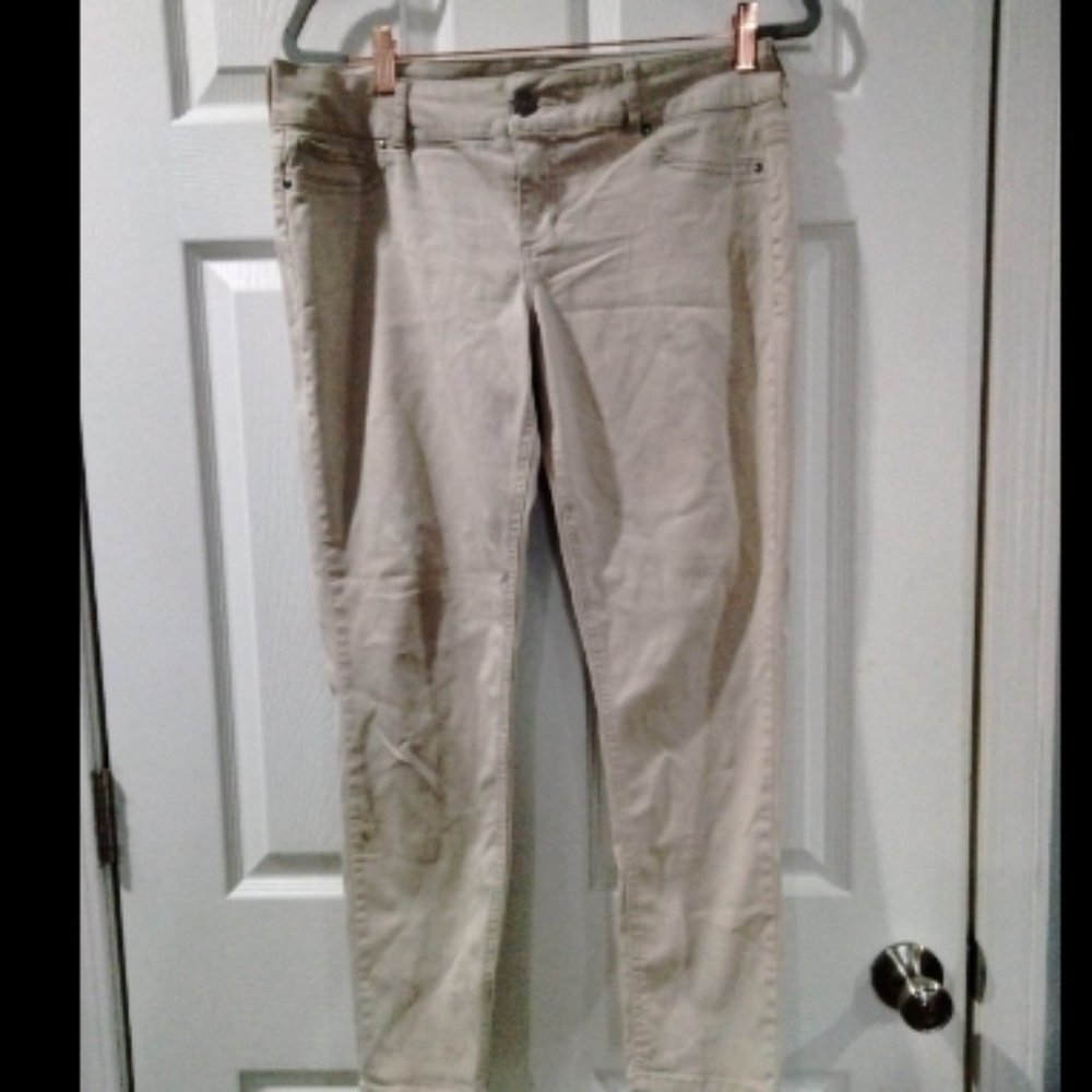 Maurice khaki jeggings